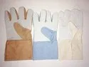 Canvas Leather Gloves