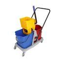 Double Bucket Wringer Trolley