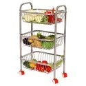 Stainless Steel Fruit & Vegetable Trolleys