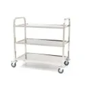 Stainless Steel Serving Trolley