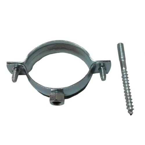 2 inch Dia MS Pipe Nail Clamp Light Duty