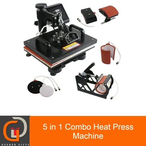 5 In1 Combo Heat Press Sublimation Machine