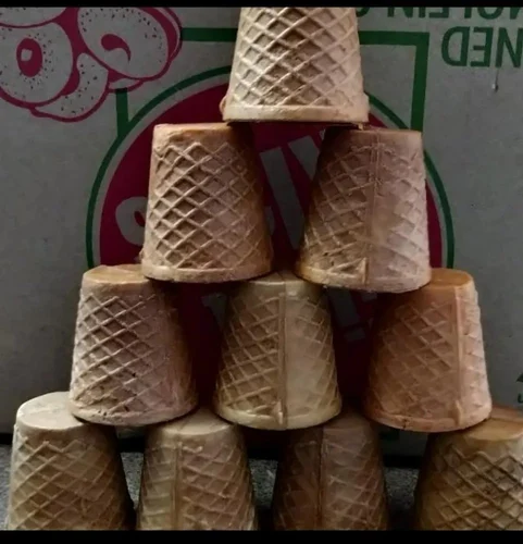 Edible Ice Cream Cone Making Machine