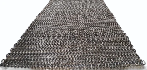 Metal Galvanized Mild Steel Conveyor Belts