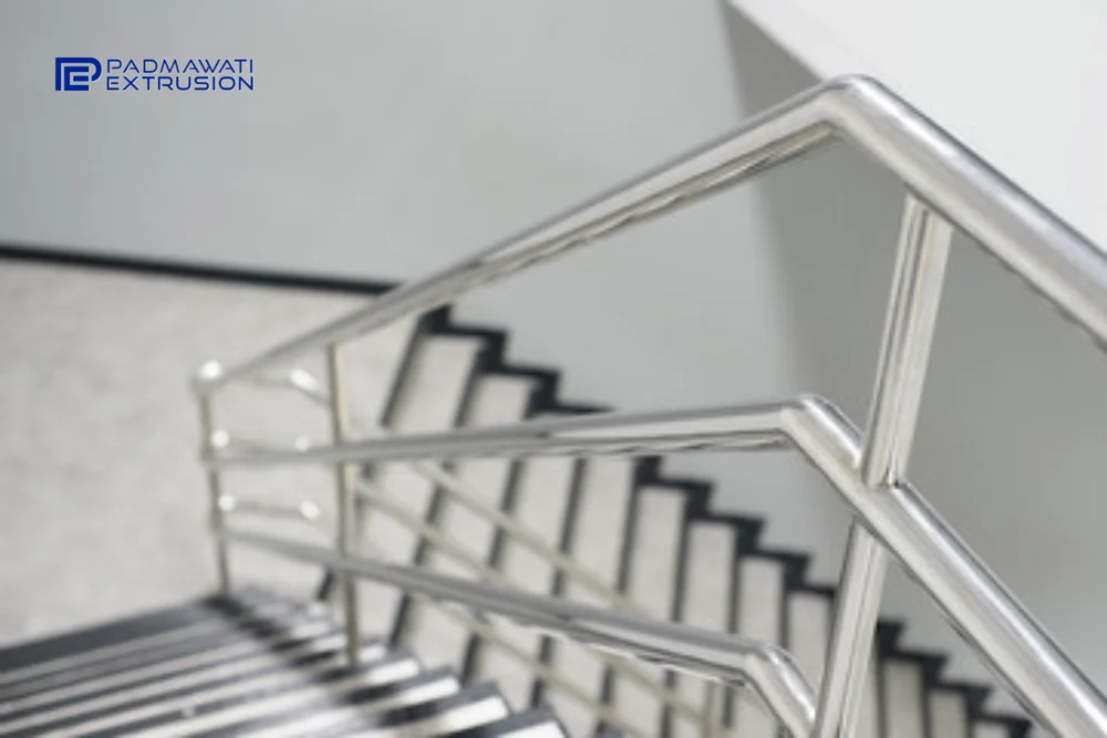 Round Aluminium Railing Sections