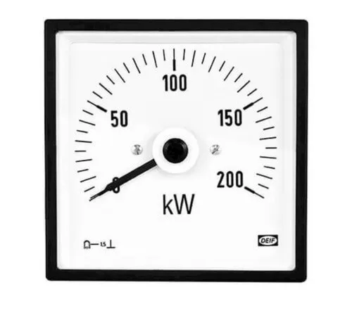 Single Phase Analog Deif Dq Voltmeter, For Control Panel Indication