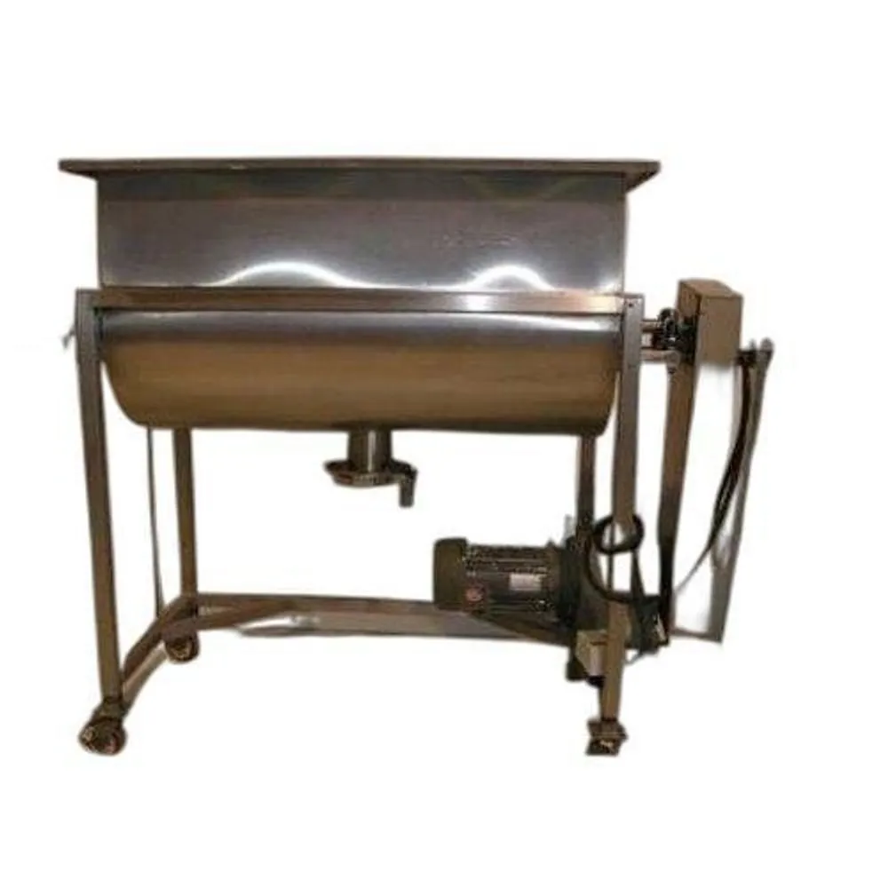 Stainless Steel Ribbon Blender, For Mixing, Capacity: 1500 Kg/Hr