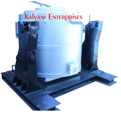 Tilt Electric Aluminium Melting Furnace